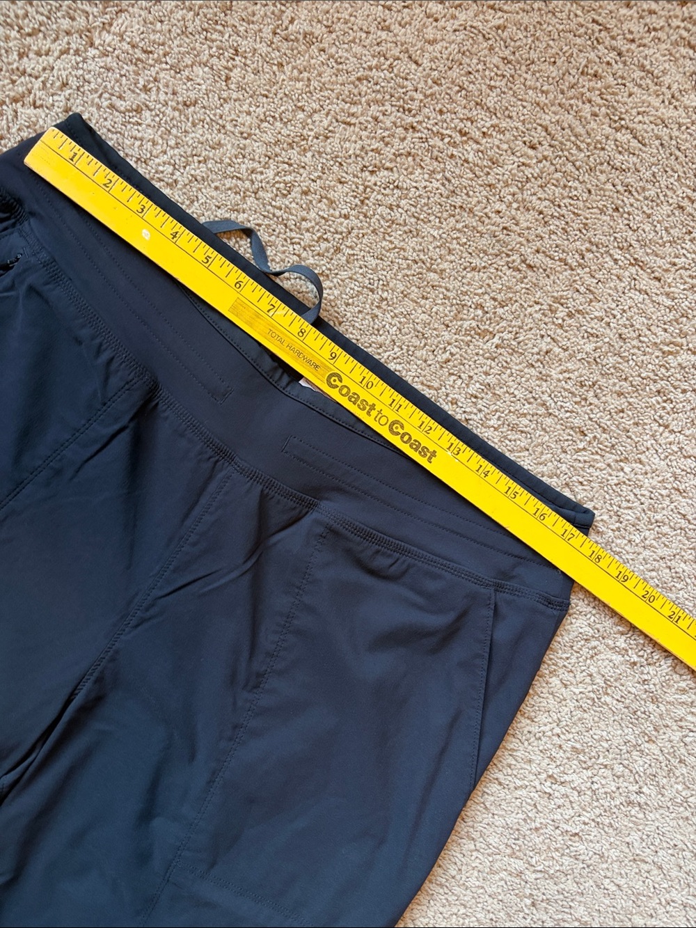 Mountain Hardwear Dynama Lined Pant Black Drawstring Waist Women’s size XL - Picture 9 of 16